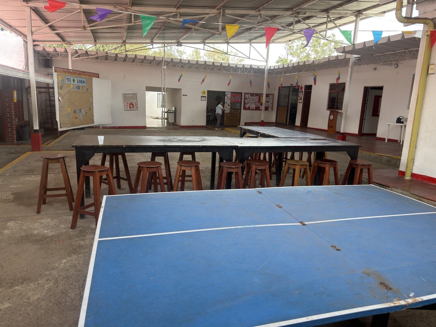 Patio central de la Academia Militar