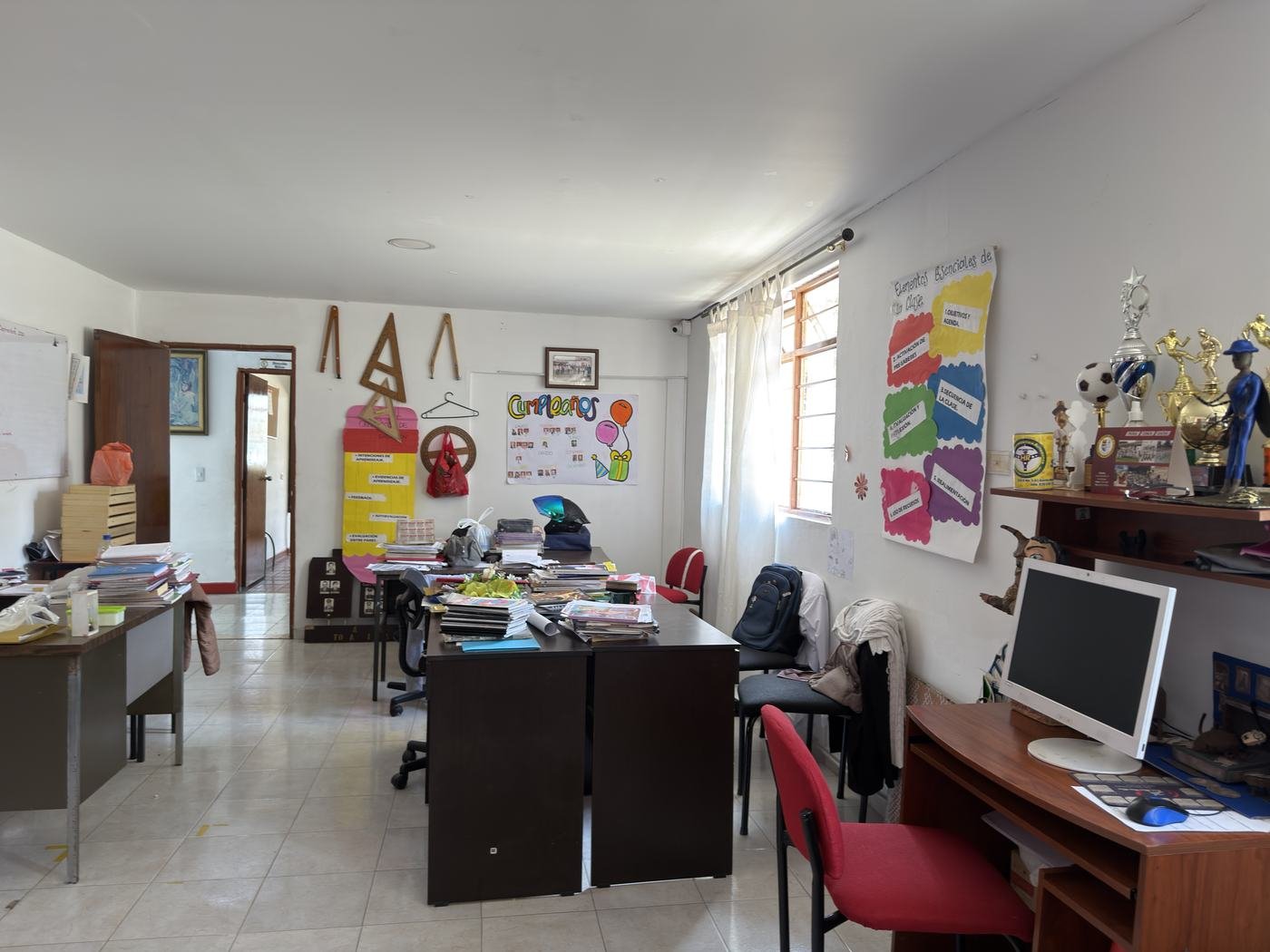 Sala de profesores de la Academia Militar