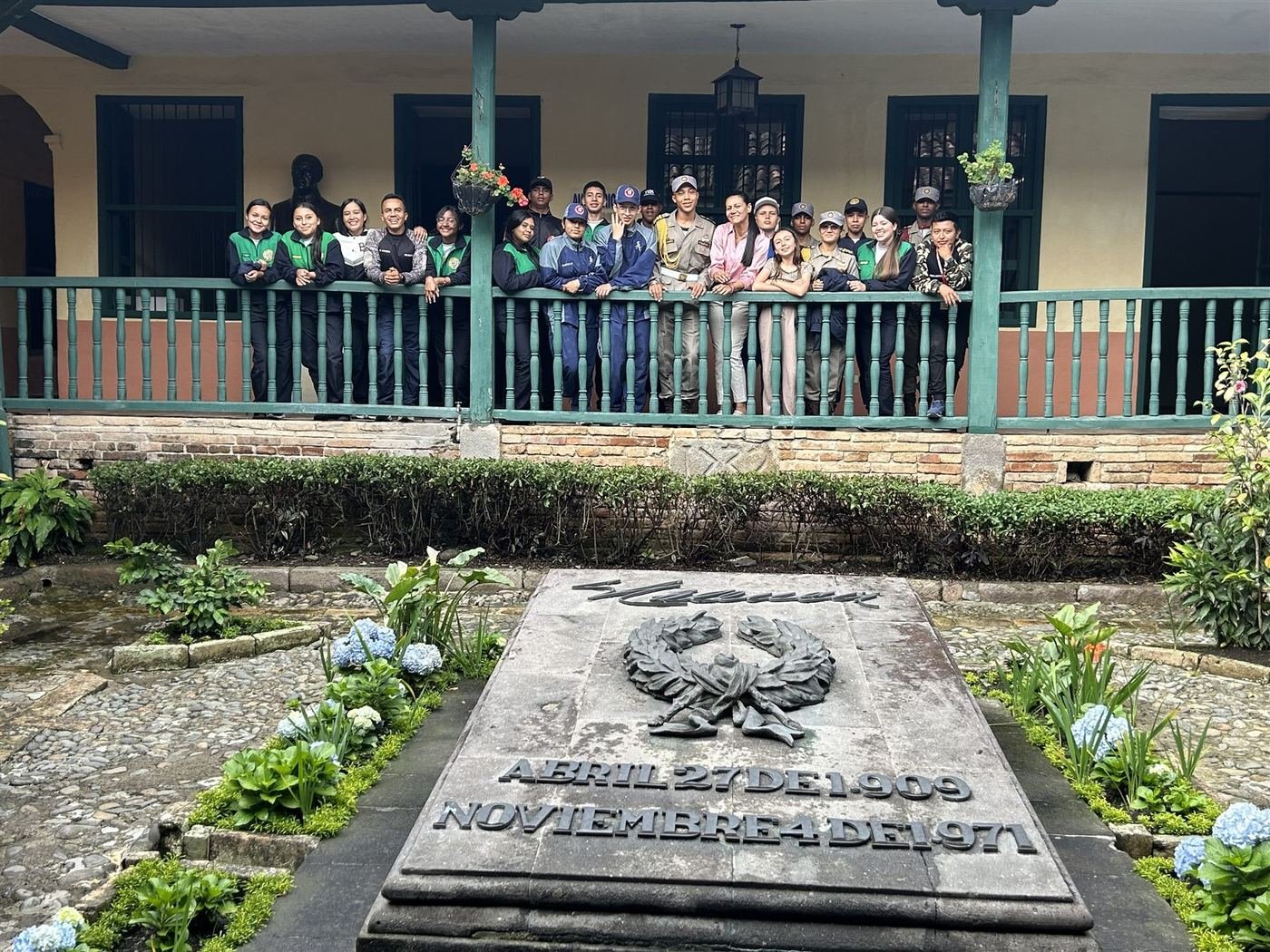 Visita a un lugar histórico de Popayán
